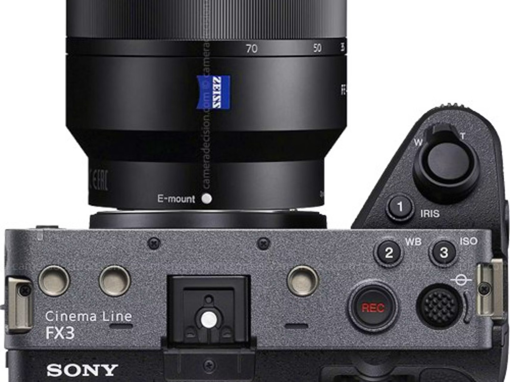 Sony fx3 + sony 24-70mm + mars field monitor + tripod + dji mic