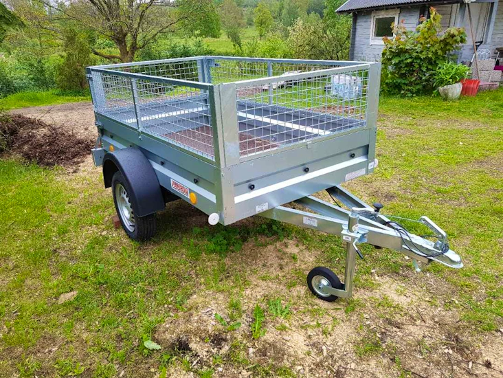 Smidigt bilsläp 640kg