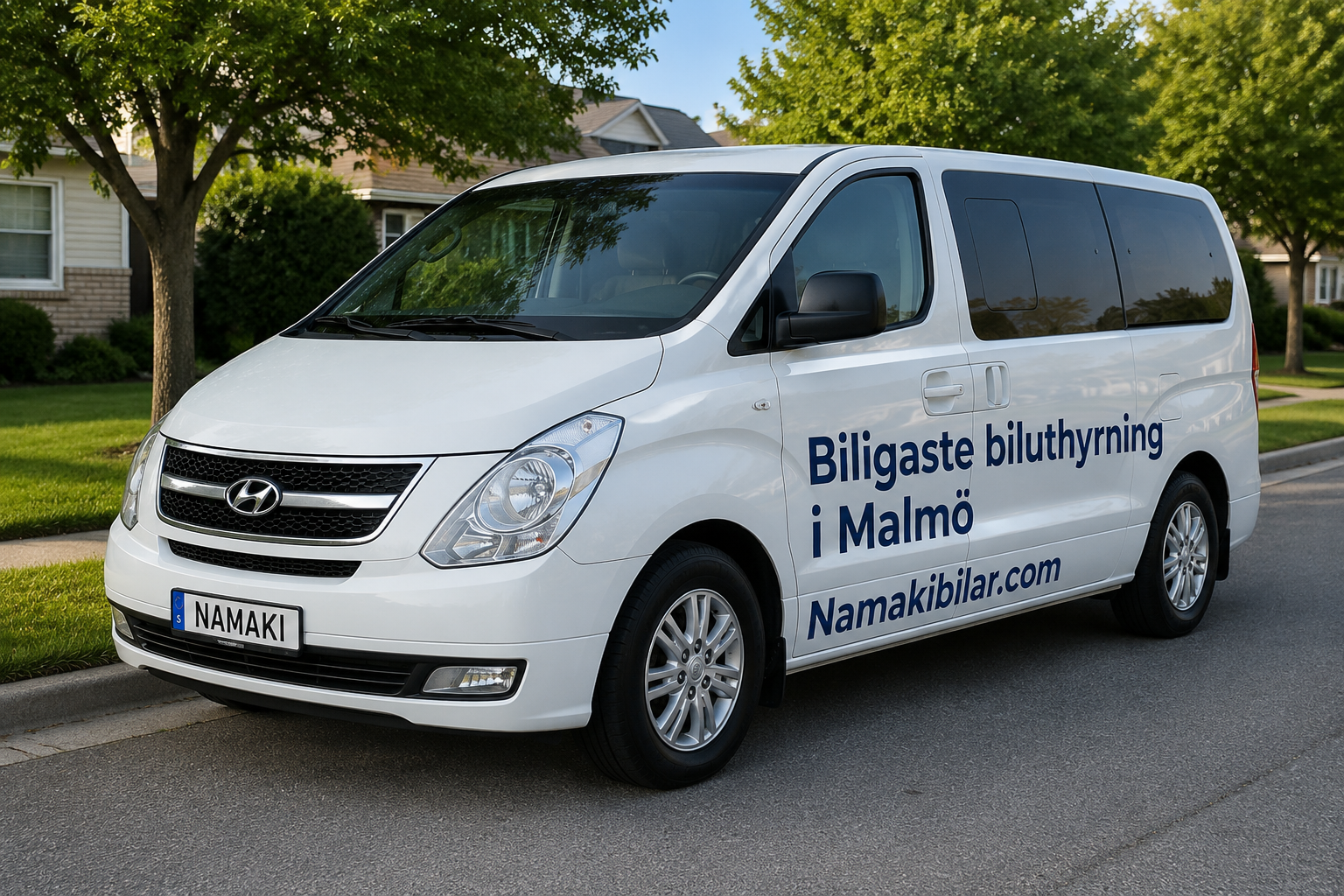 Minibuss inkl 100 km, automatväxellåda