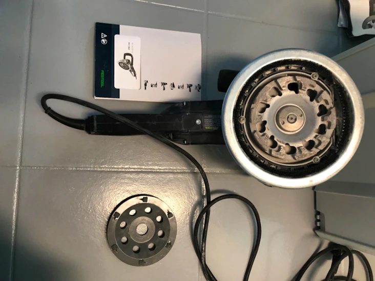 Festool rg 130 betongslip o proffsdammsugare