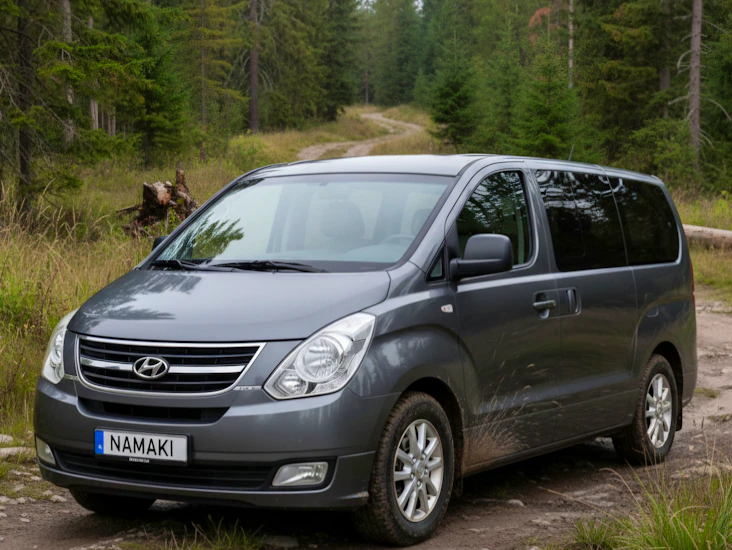 Minibuss inkl 100 km, automatväxellåda