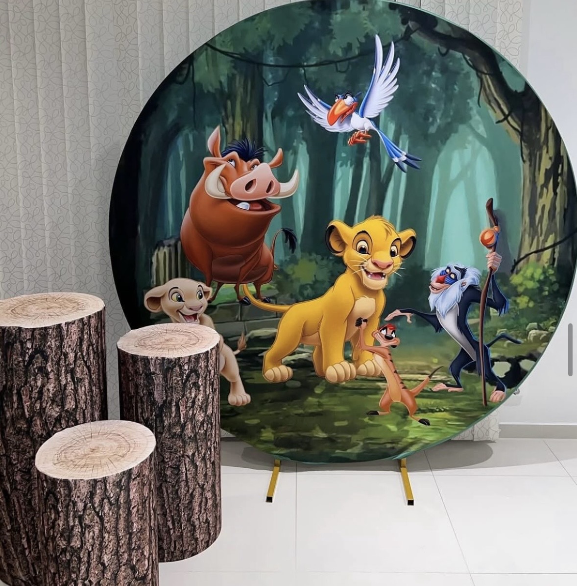 Lejon kungen dekoration