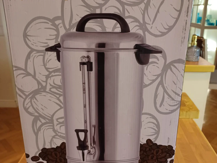 Perkolaattori 15l, 100 kuppia kahvia