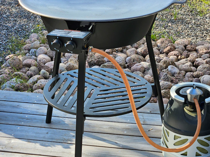 Muurikka poltin ja 78cm muurinpohjapannu