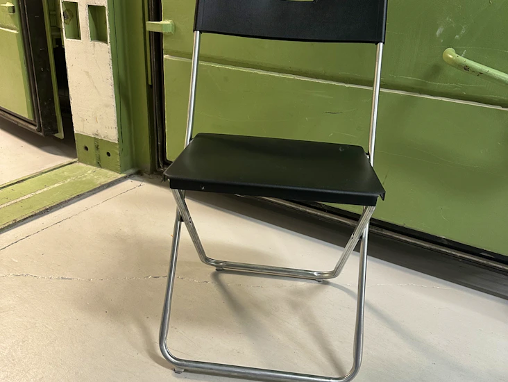 6 st smidiga klappstolar för fest eller kalas (solna c)