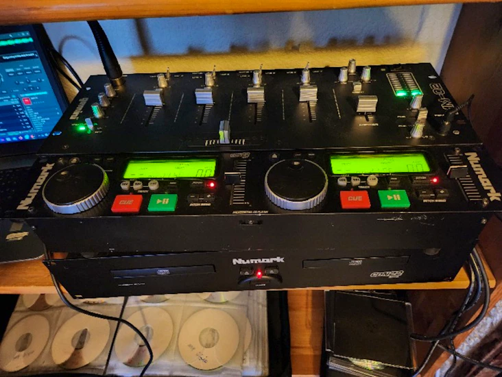 Dj packet med aktiva högtalare