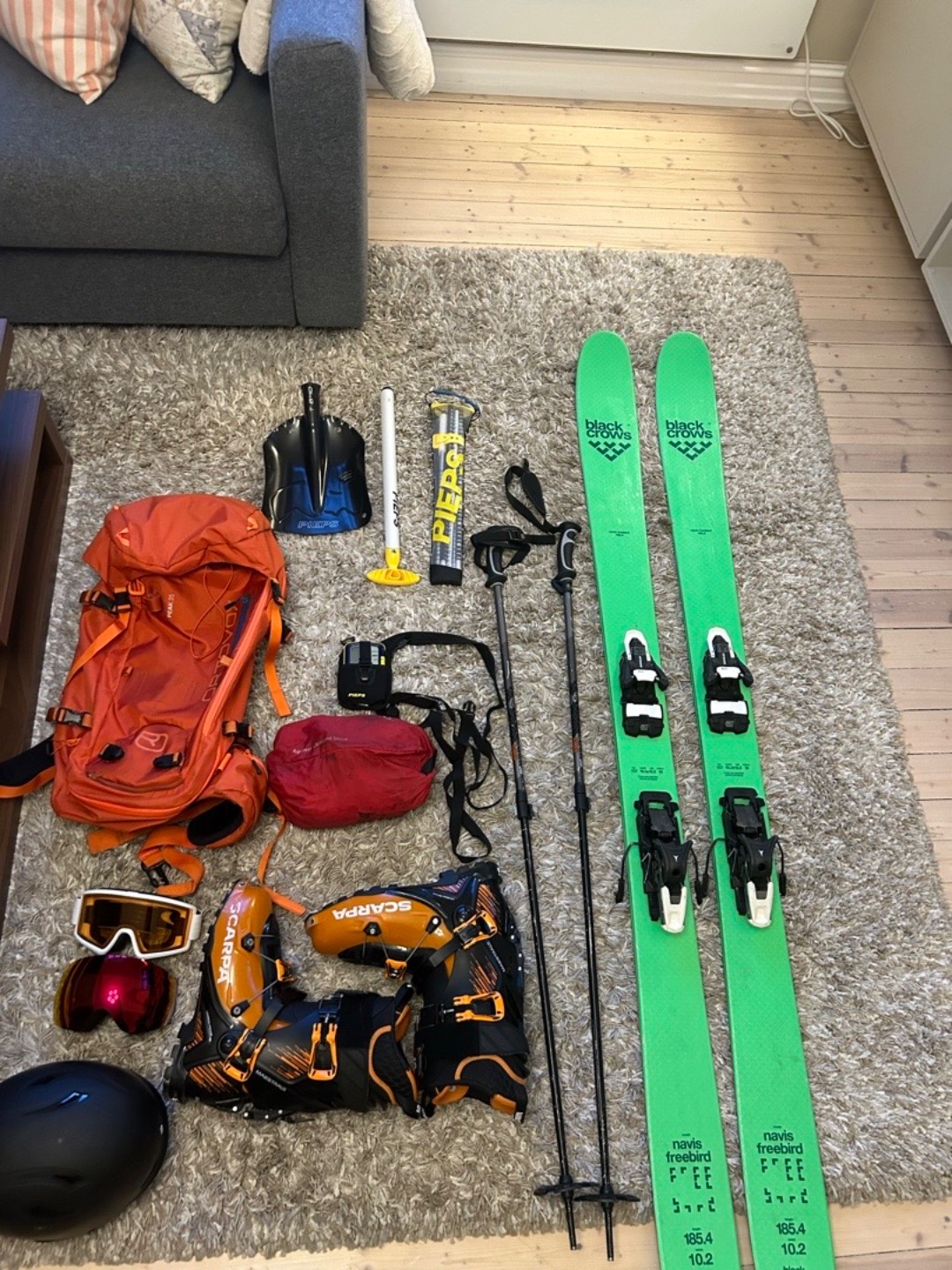 Toppturpakke leies ut