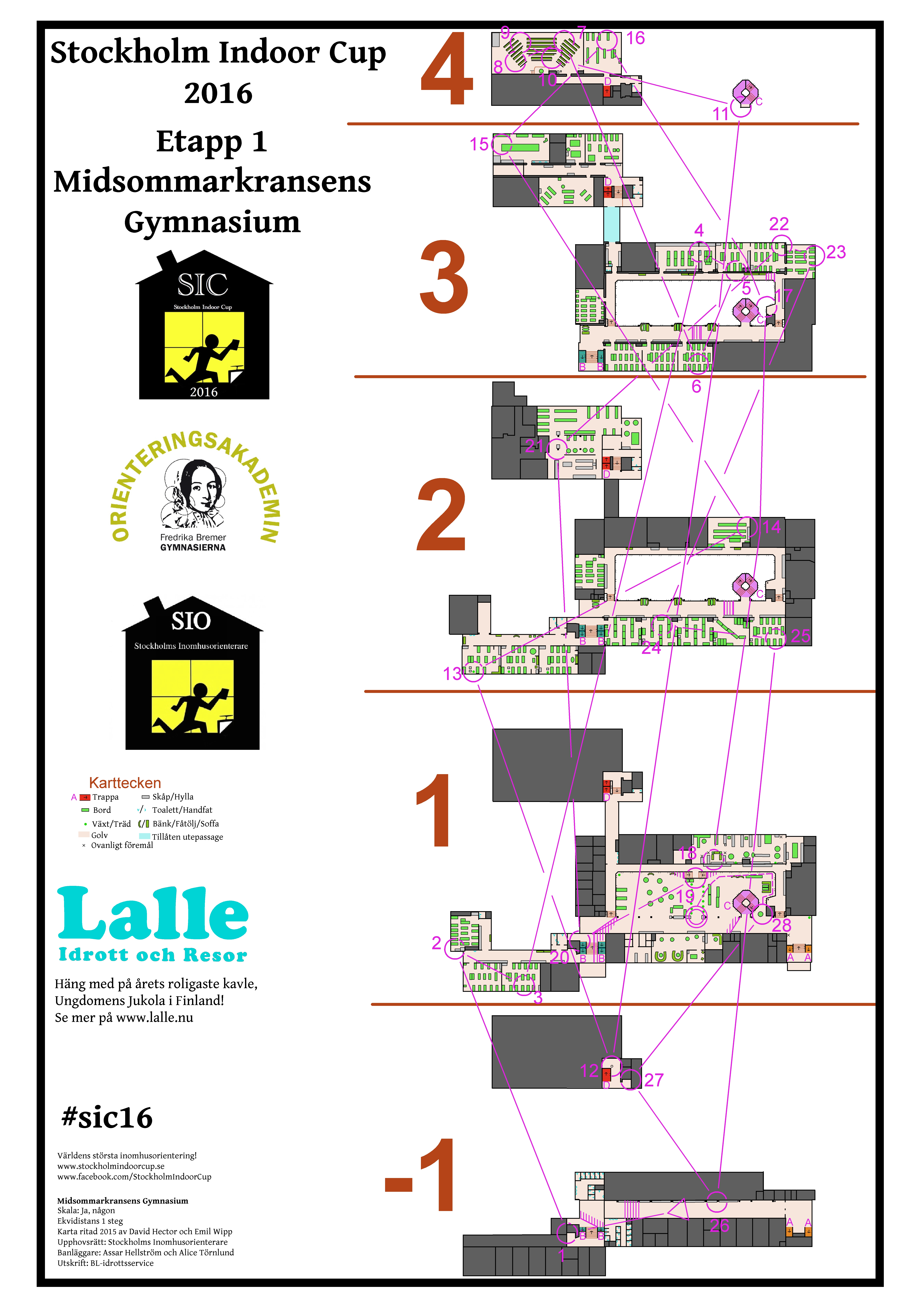 Indoor karta midsommarkransen