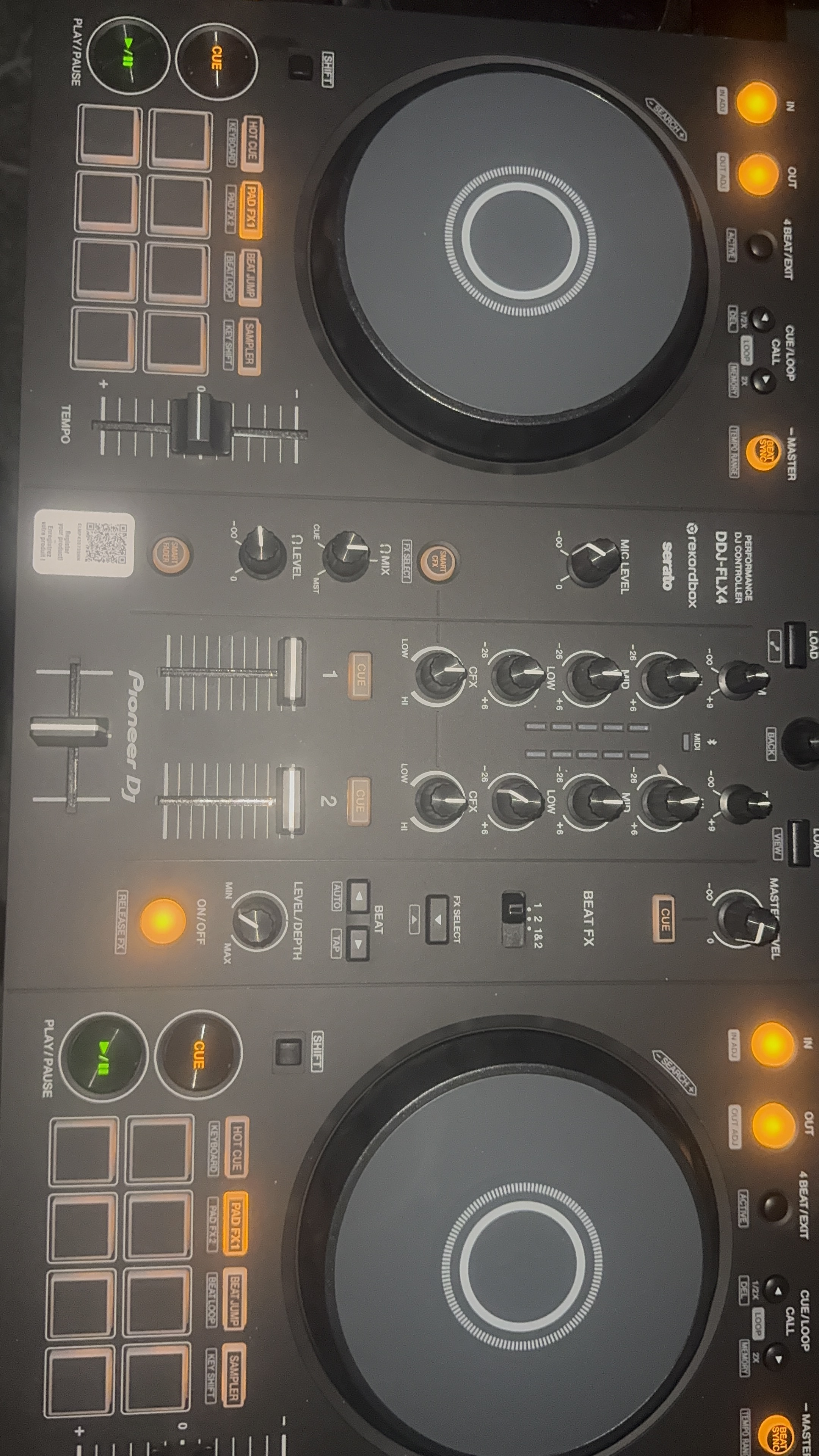 Pioneer flx4 to rent!