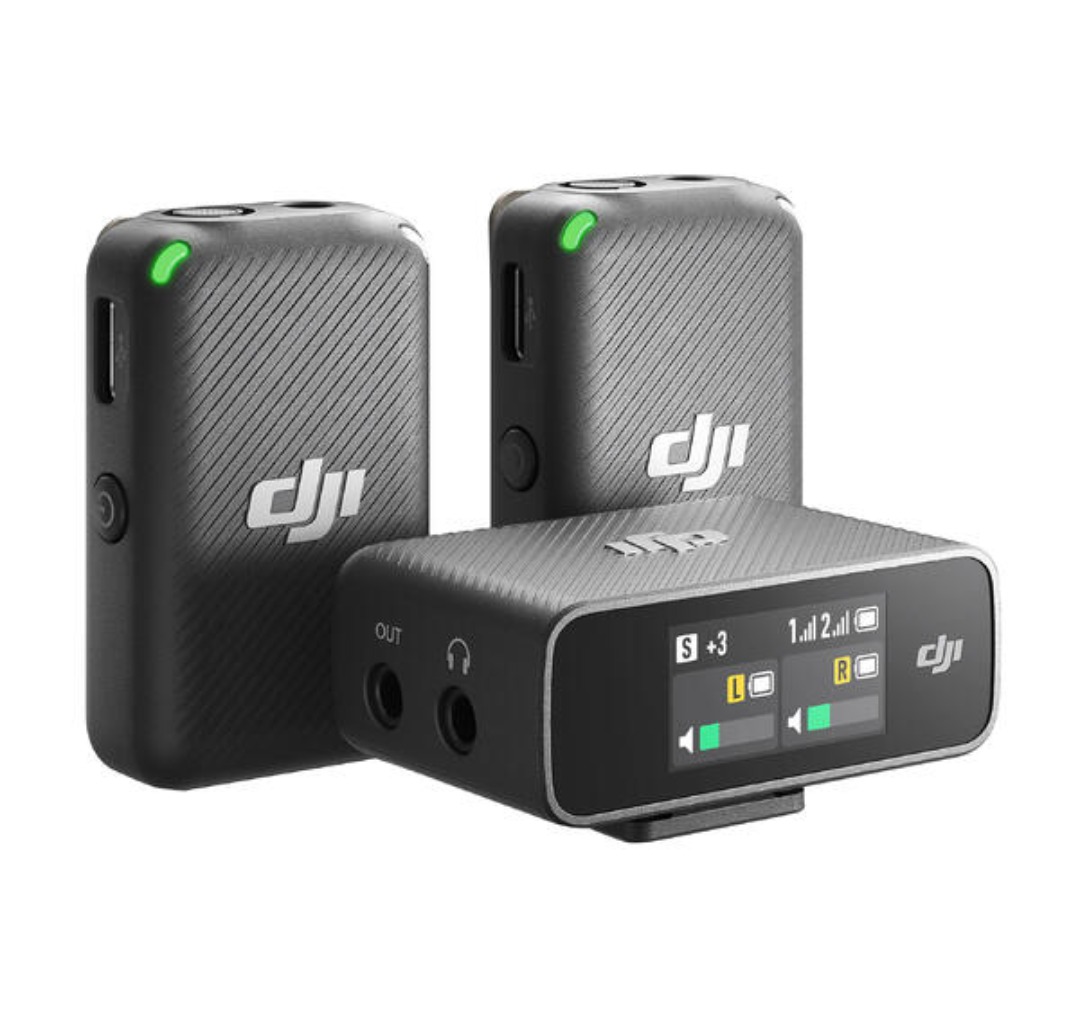 Dji mic 2 sendere, 1 mottaker