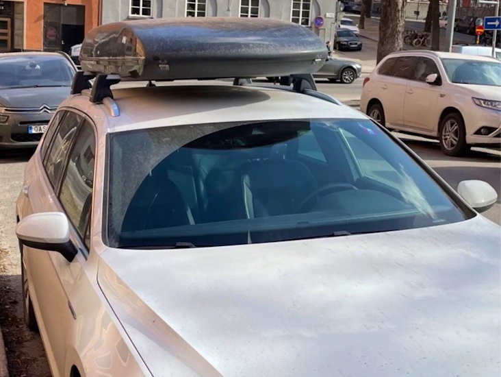 Takbox + takräcken tesla