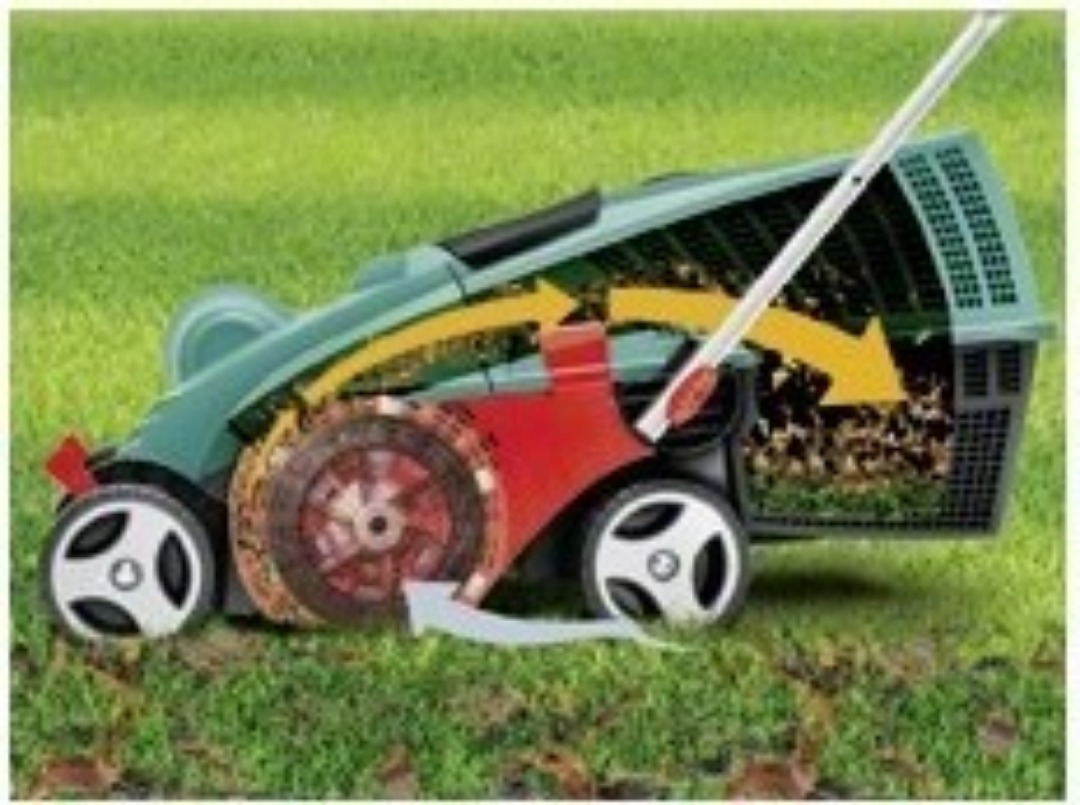 Vertikalskärare + mossrivare bosch avr 1100