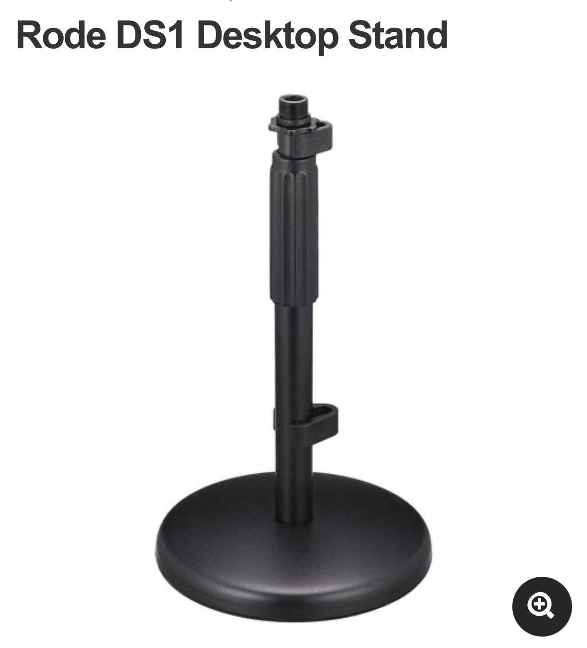 Rode ds1 desktop stand