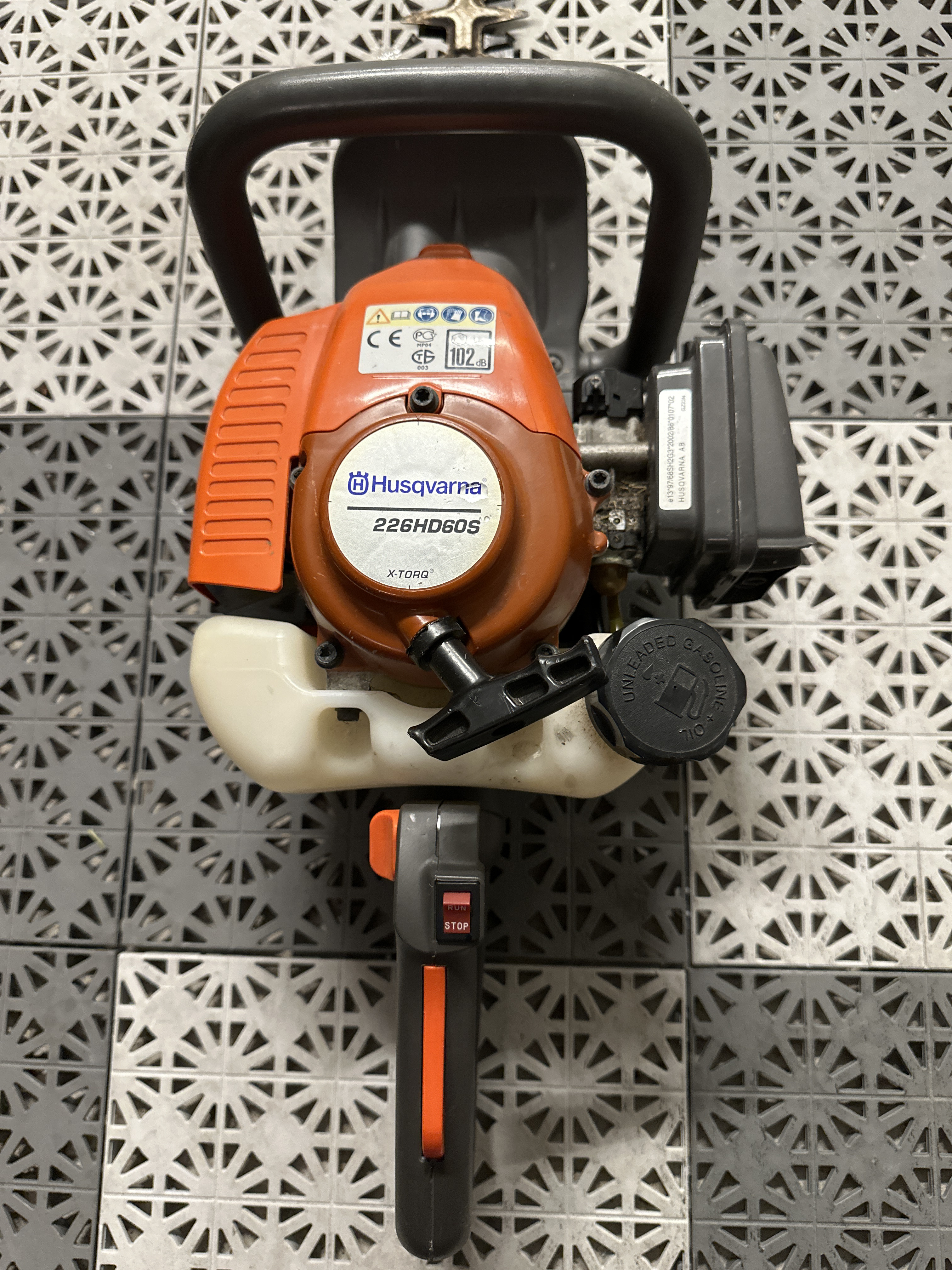 Husqvarna 226hd60s bensindriven häcksax