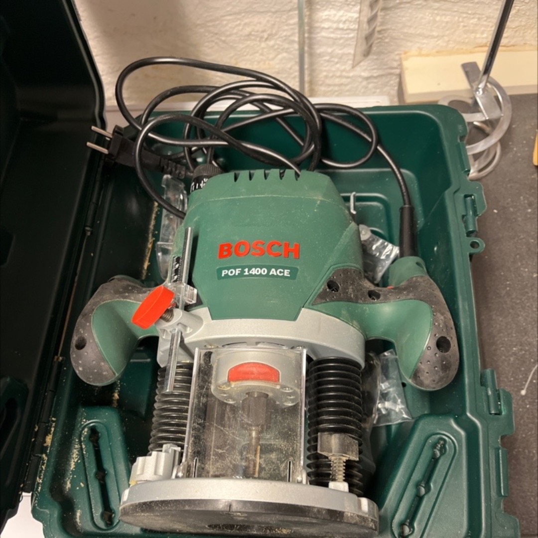 Bosch pof 1400 ace håndoverfres