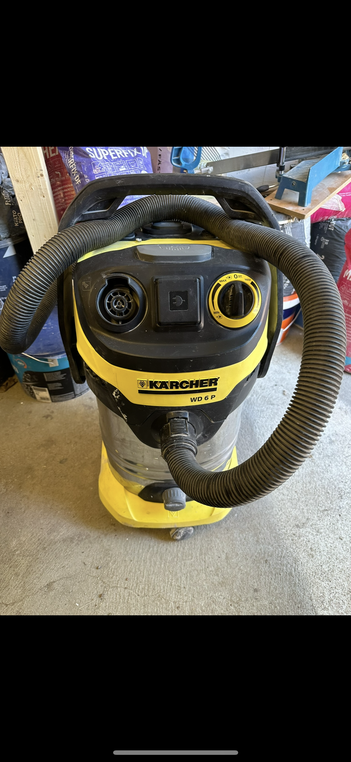 Grovdammsugare kärcher wd6 p