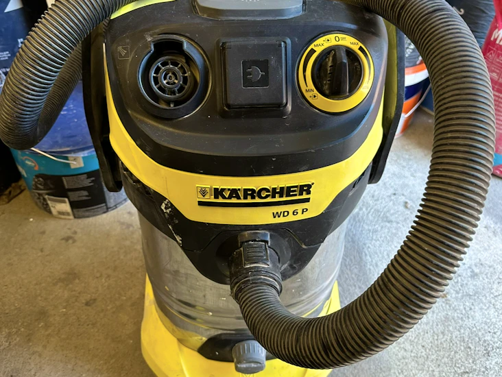 Grovdammsugare kärcher wd6 p