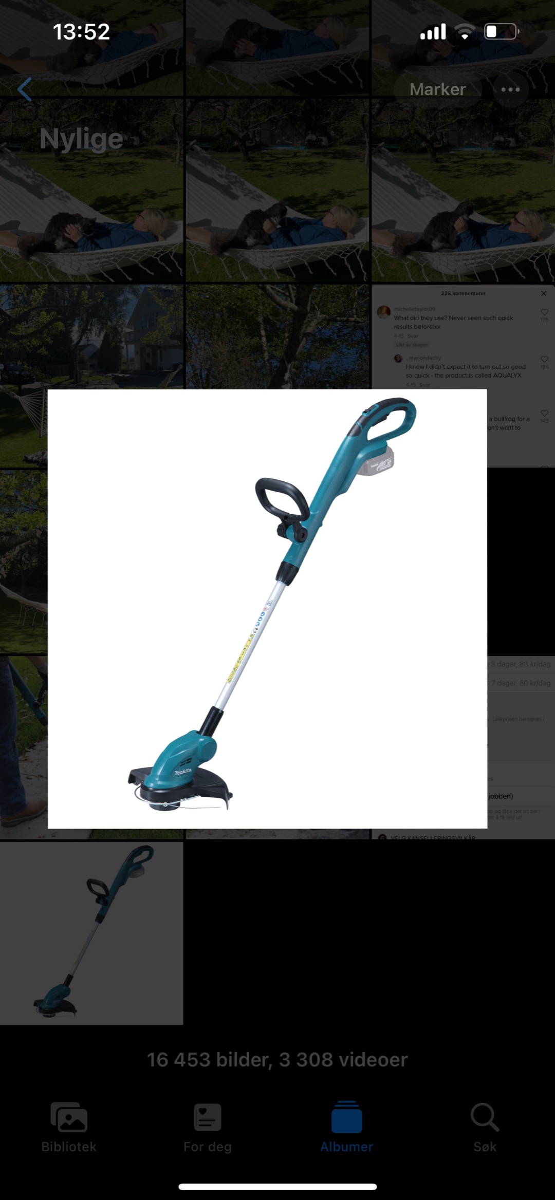 Kantklipper makita
