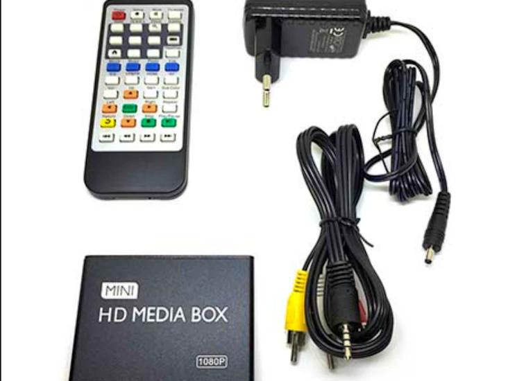Mediaspiller mini hd media box hdmi 1080 4st.