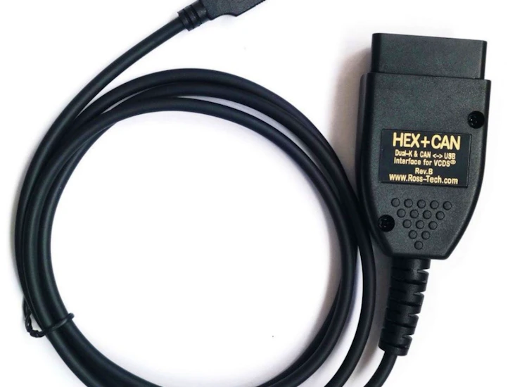Vag hex v2 v25.3 obd2 diagnoskabel – vw / audi / skoda / seat – usb vcds