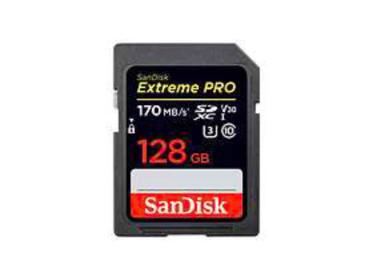 Sandisk extreme pro 128 gb sdxc 170mb/s