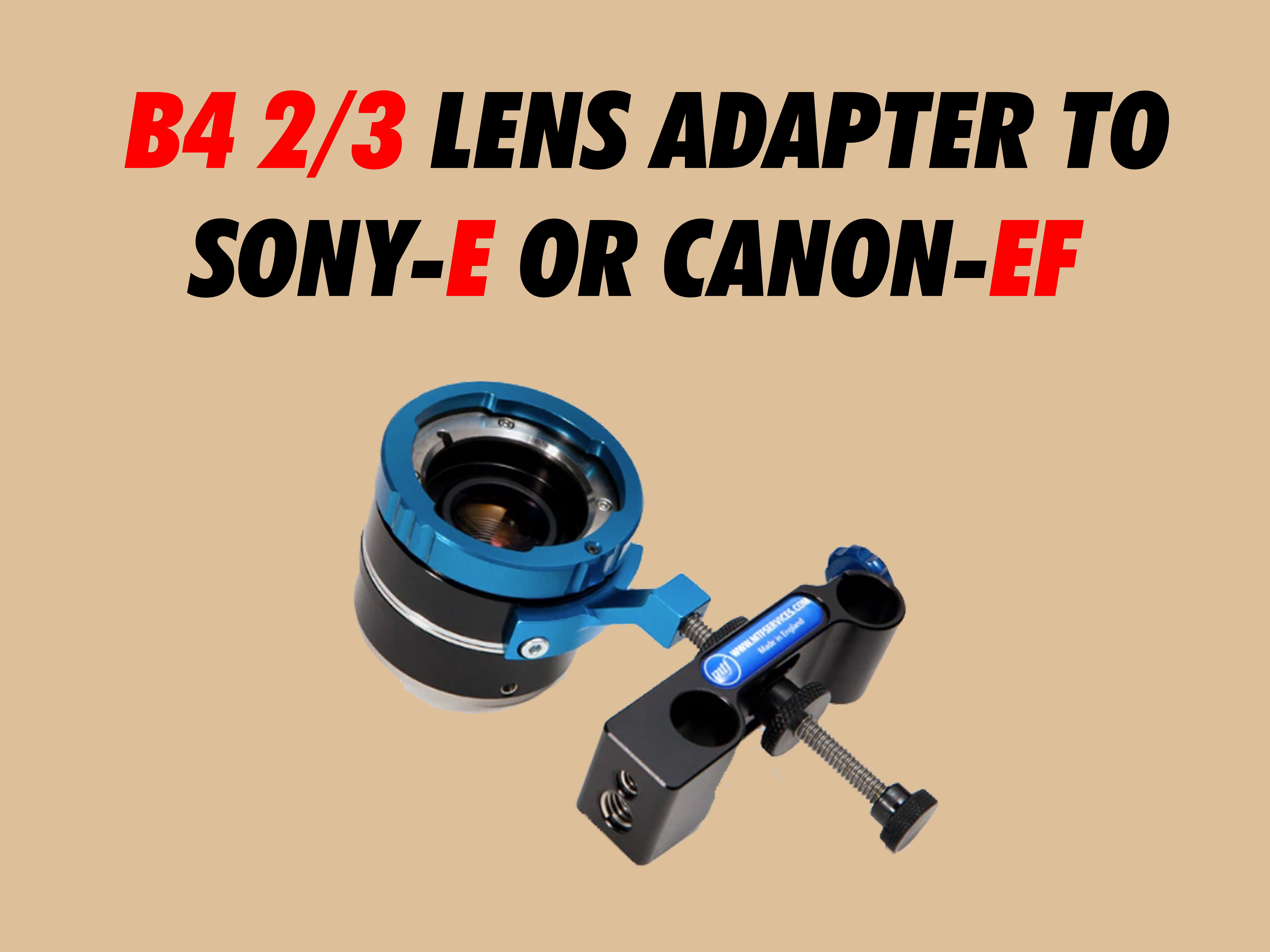 sony canon b4 mount