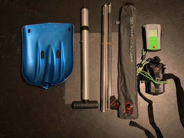 Lavinutrustning mammut barryvox