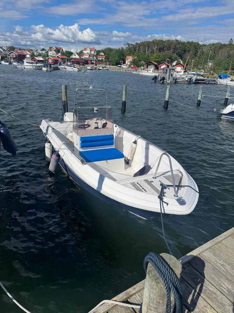 Scand 550 styrpulpet johnsson 150 hk  gps