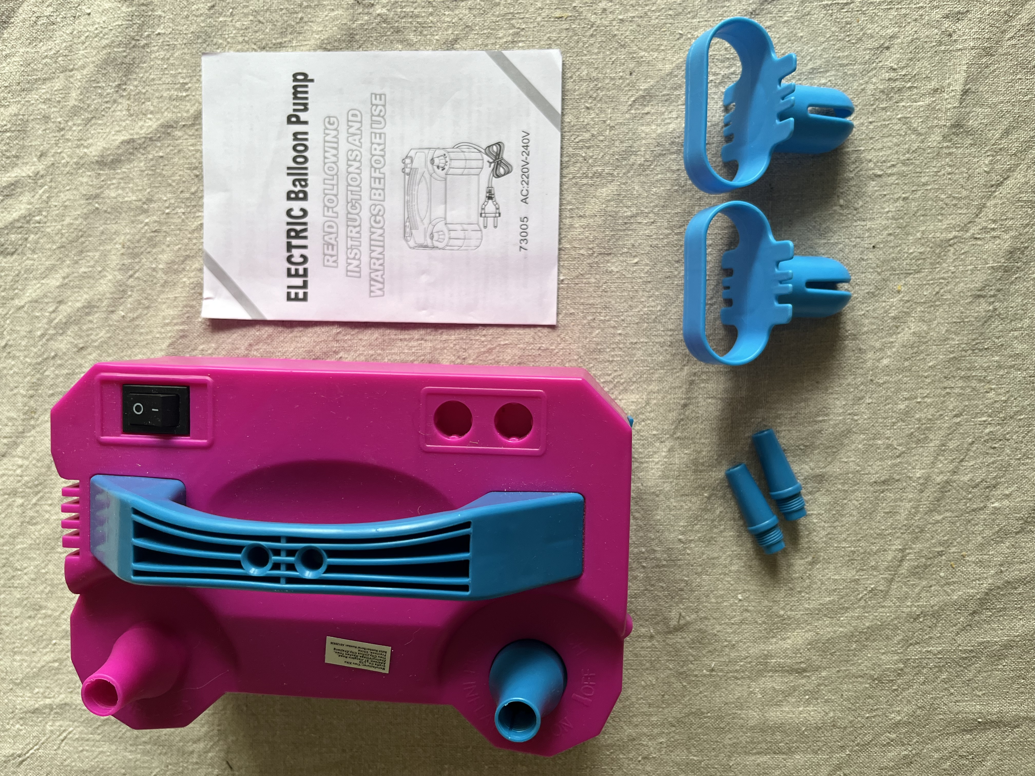Elektrisk ballongpump