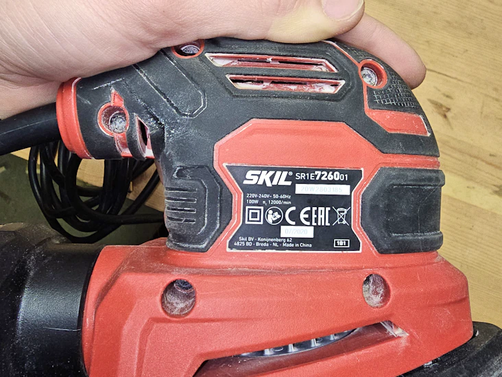 Smidig multislip/ musslip - skil 7260 (perfekt för hörn & möbler)