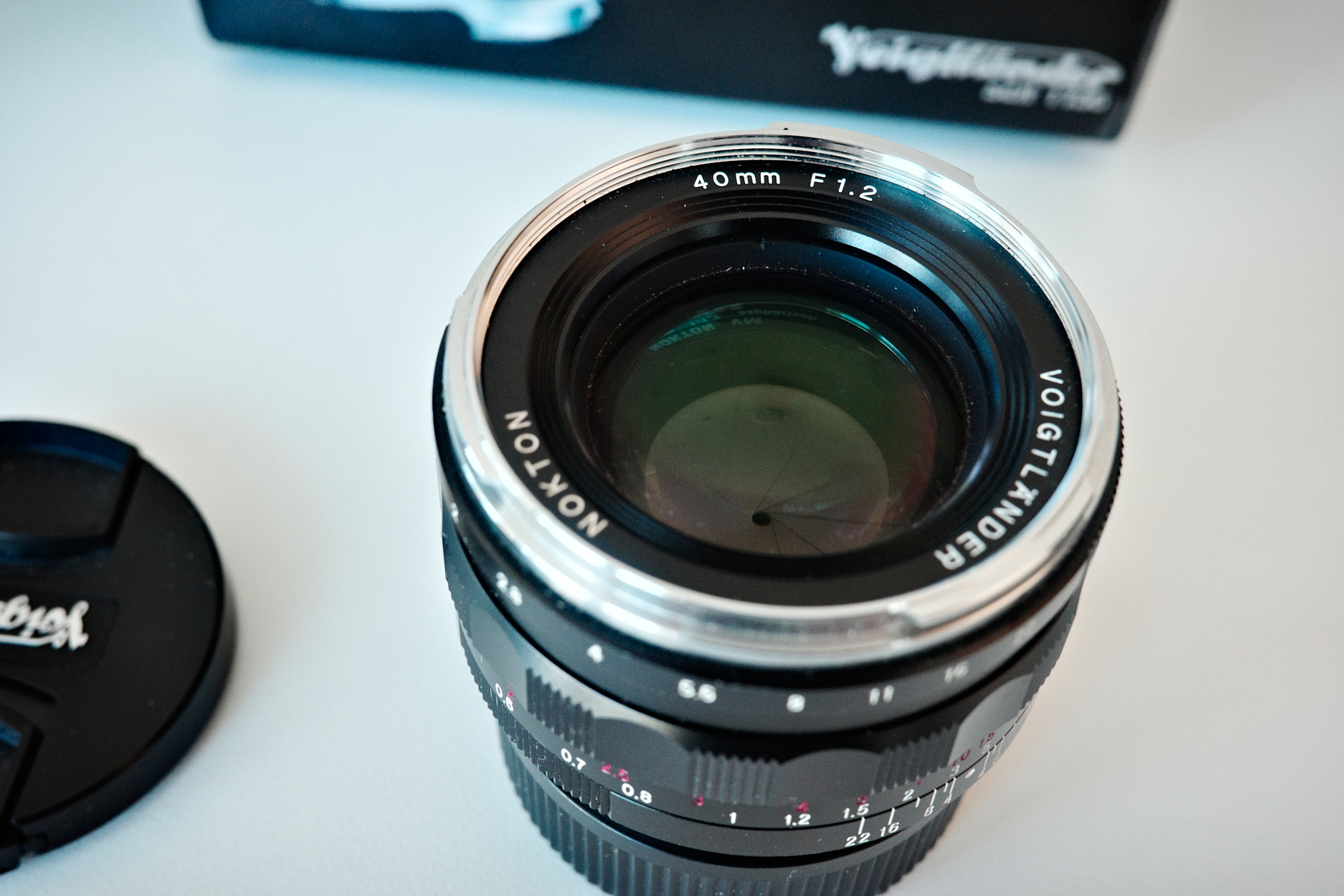 Voigtländer nokton 40 mm f/1.2 asph