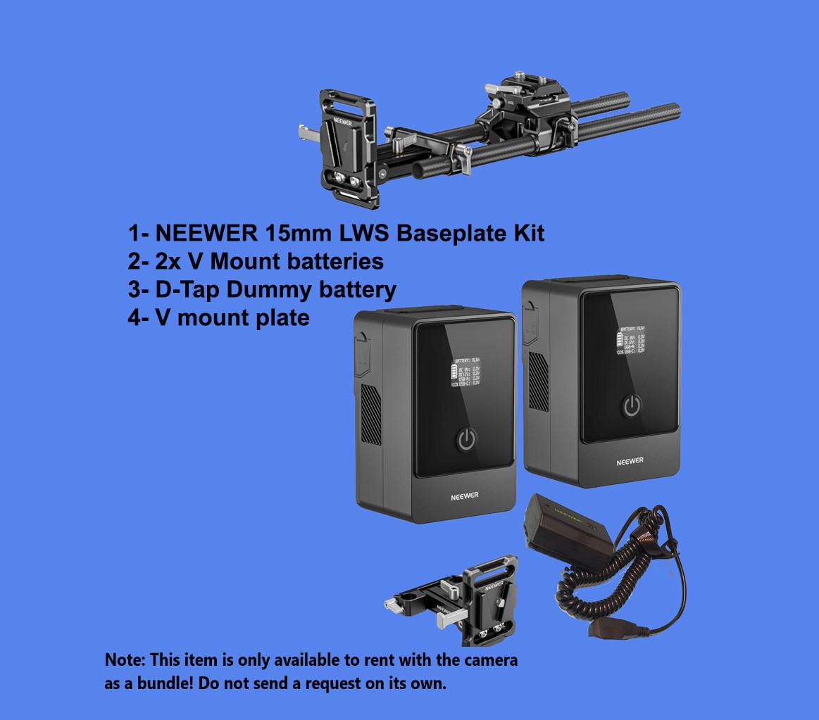 Neewer v mount batteries 2x