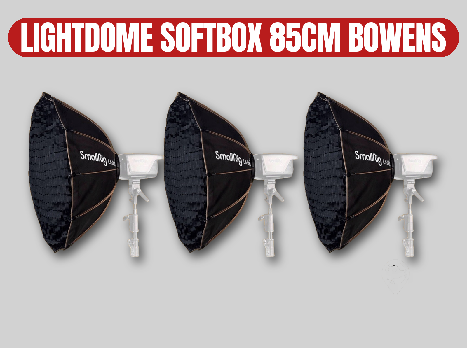 Smallrig lightdome la-d85 softbox 85cm | bowens mount / 3-piece set
