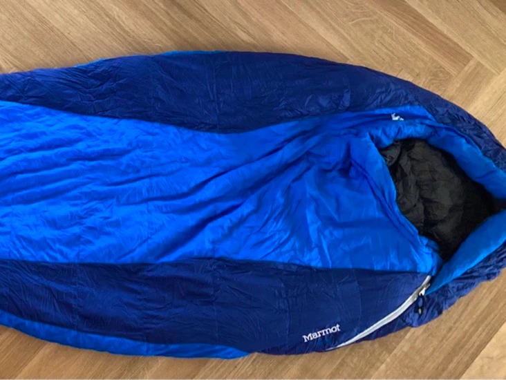 Sovsäck dun, komfort -9, marmot