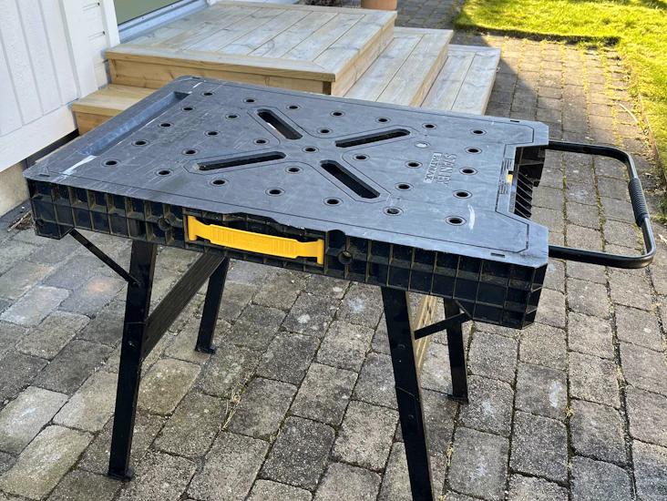 Arbetsbänk - hopfällbar