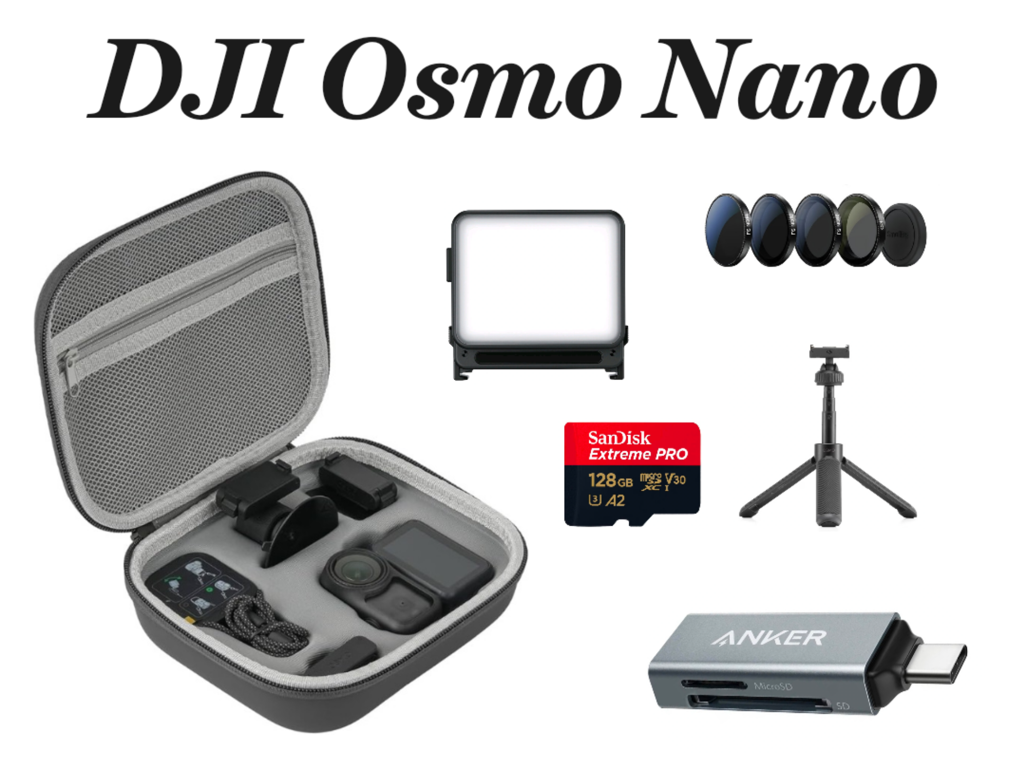 Dji osmo nano ultimate combo