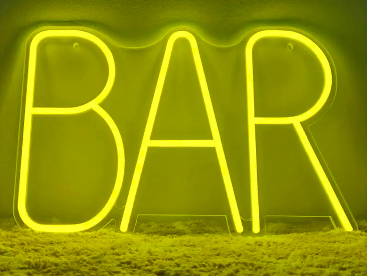 Bar (neonskylt #3)
