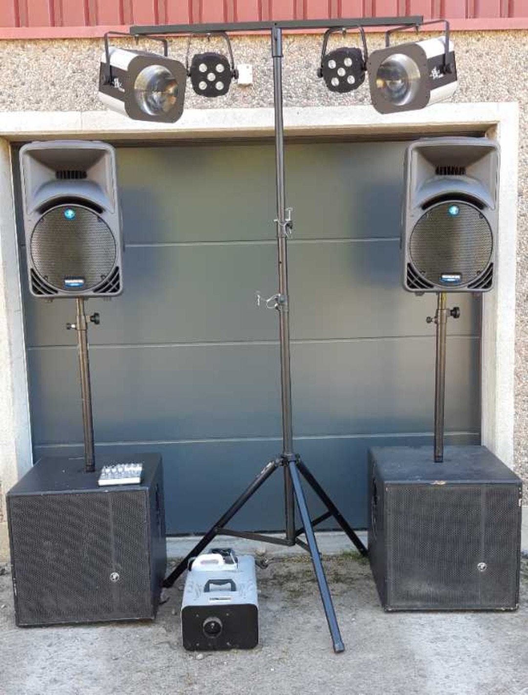 Ljud och ljus anläggning