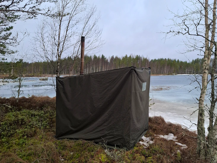 Saunacube + savotta saunateltta