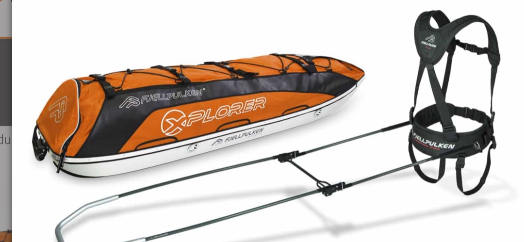 Fjellpulken xplorer ekspedisjonspulk 154cm