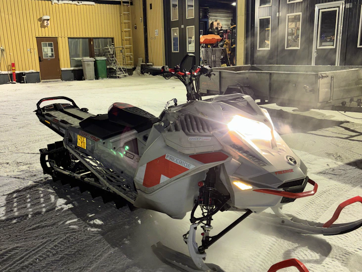 Skidoo freeride 850shot turbo etec 154” 21-