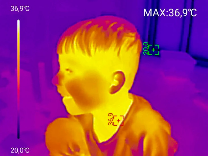 Värmekamera android usb-c högupplöst