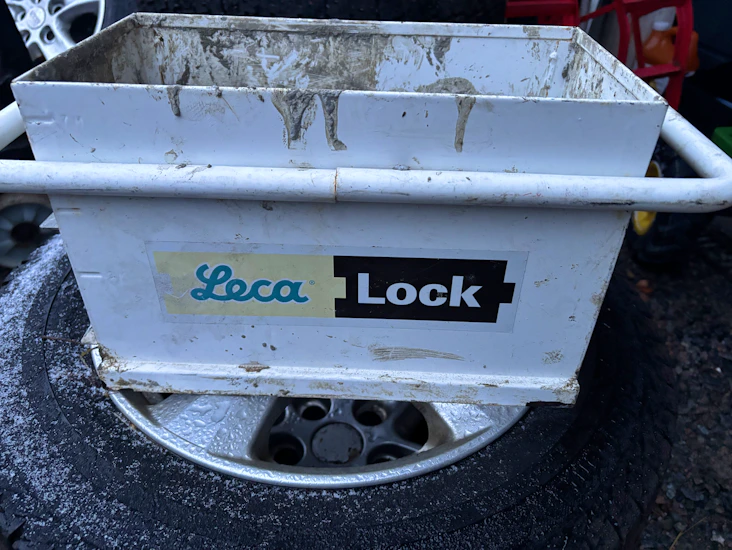 Leca mørtel kasse block