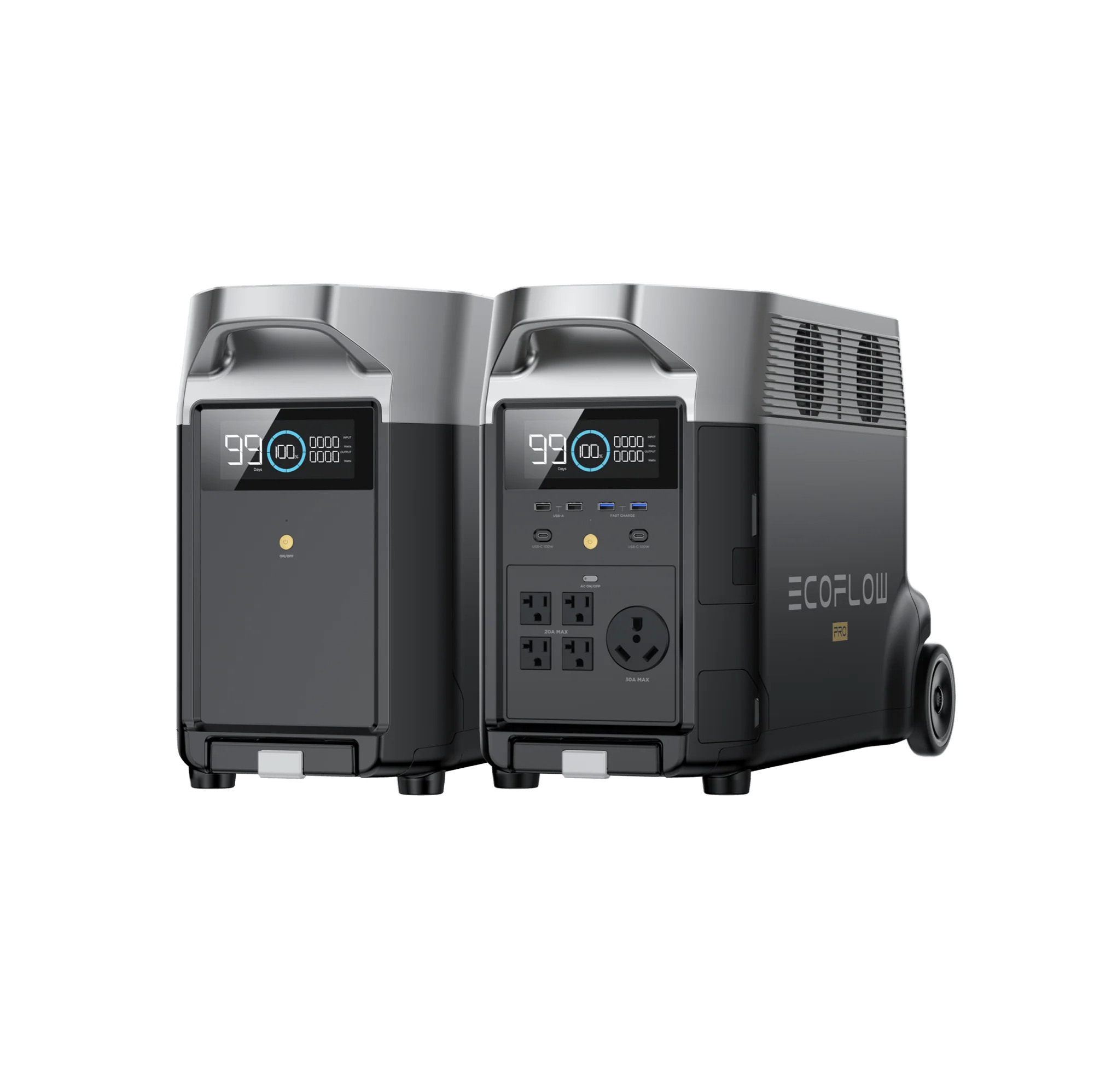 Ecoflow delta pro ekstrabetteri 3600wh