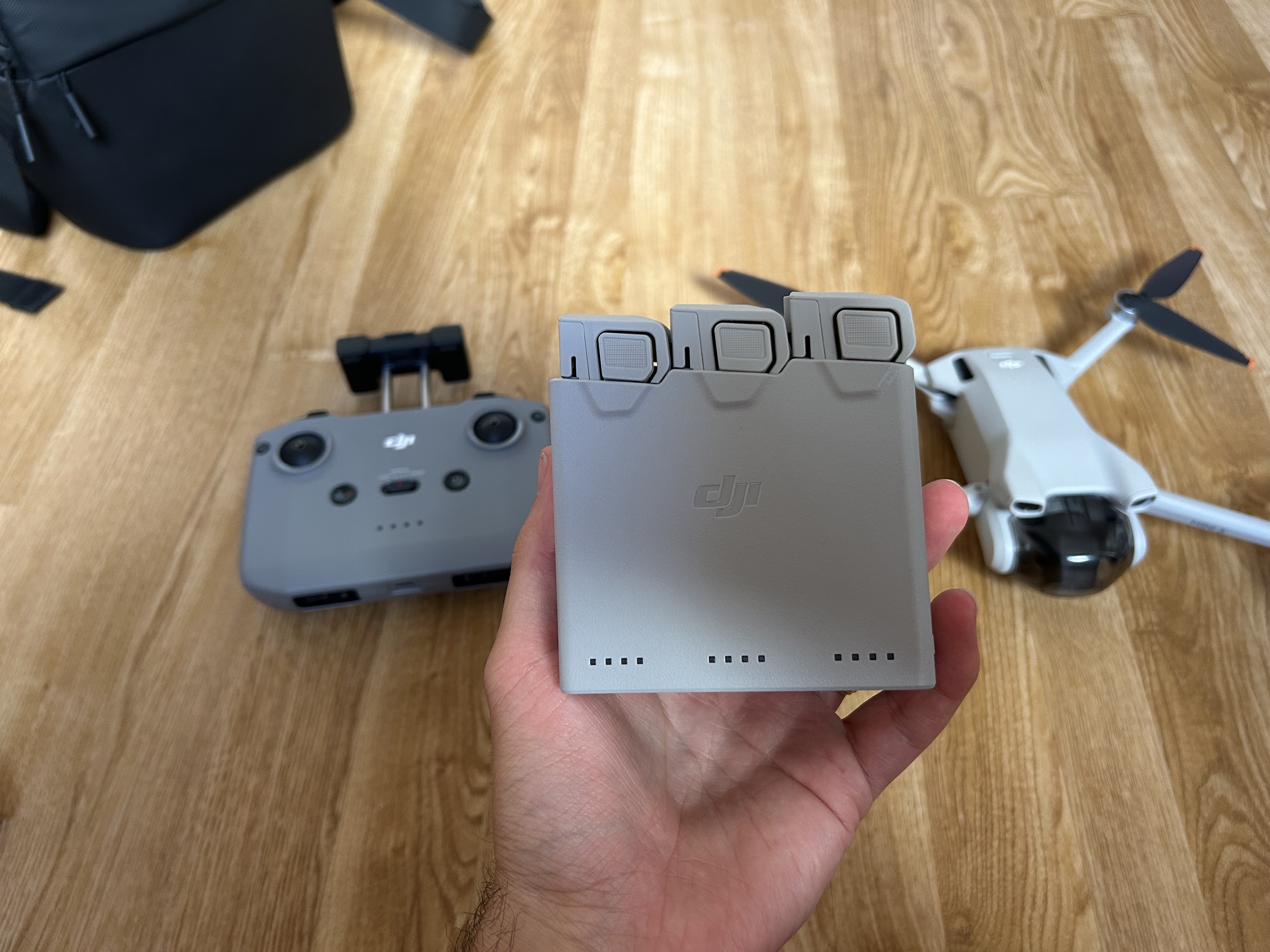 Dji mini 3 batteries (x3) 