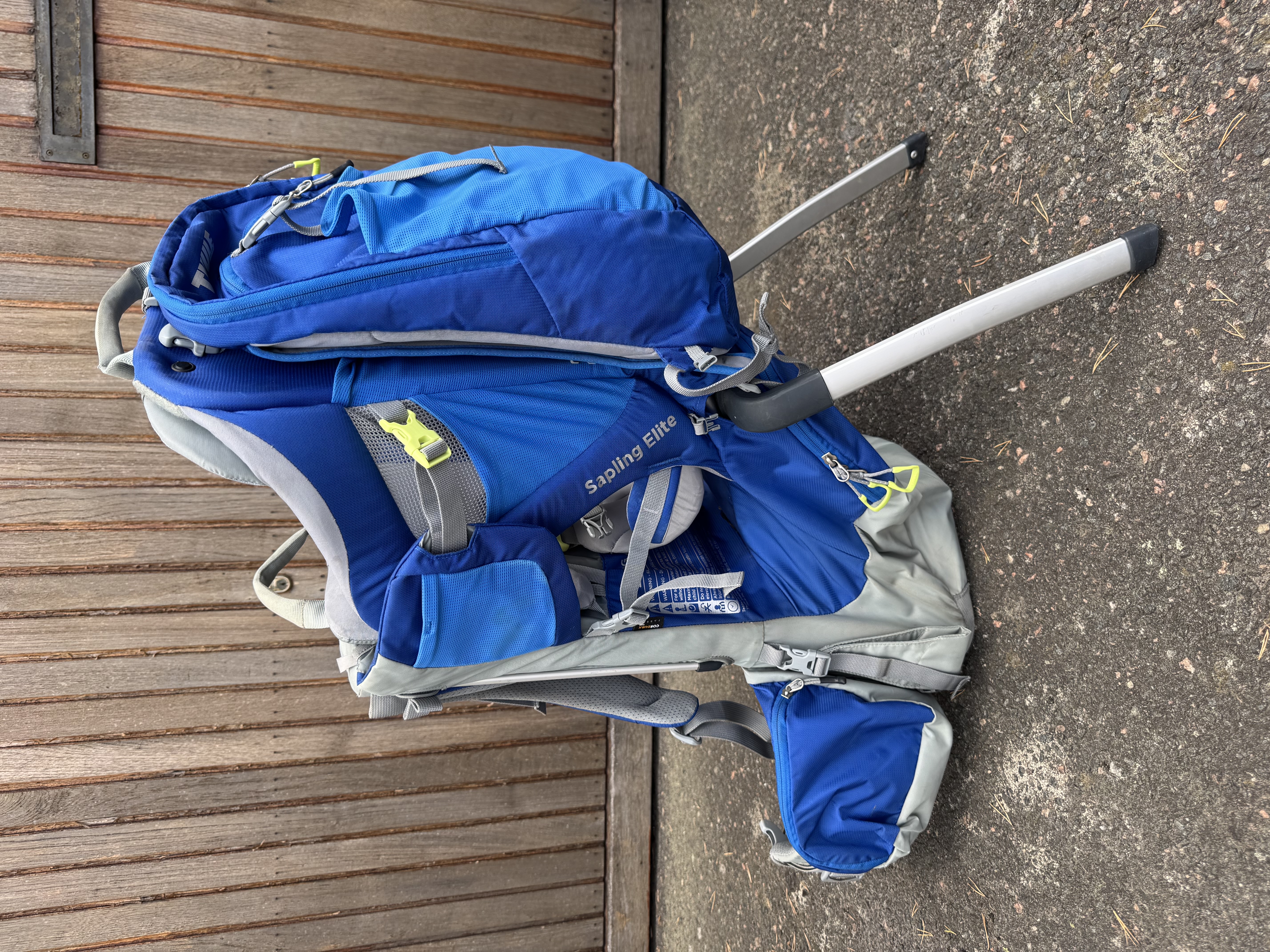 Thule sapling elite bärryggsäck/bärstol