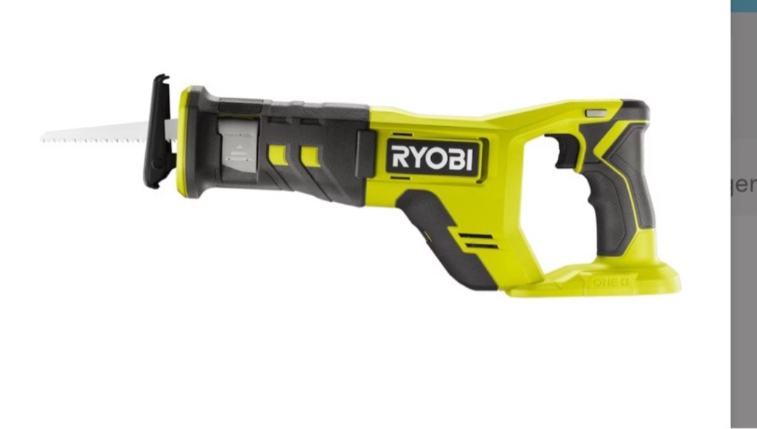 Ryobi batteridrevet bajonettsag