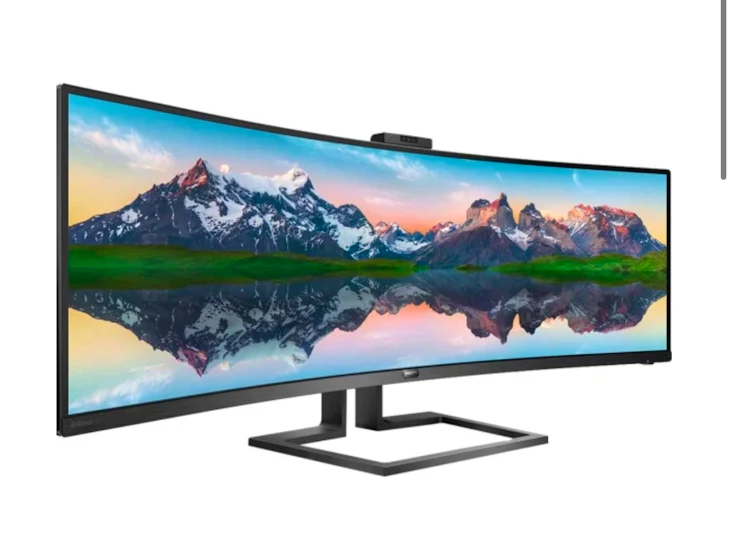 Datorskärm philips superbreda skärm 49” computer monitor screen extra wide