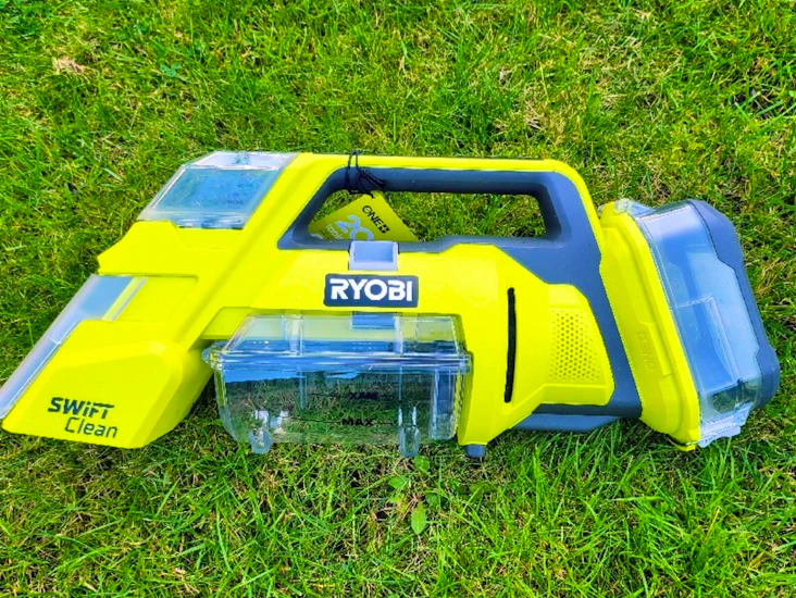 Batteridriven textiltvätt ryobi one+