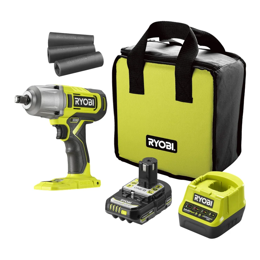 Ryobi muttertrekker 1/2" 600 nm 18 v